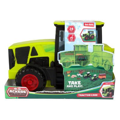 Toi-toys speelset boerderij in tractorkoffer - 28dlg.