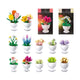 Sluban bouwstenen bloemen in pot