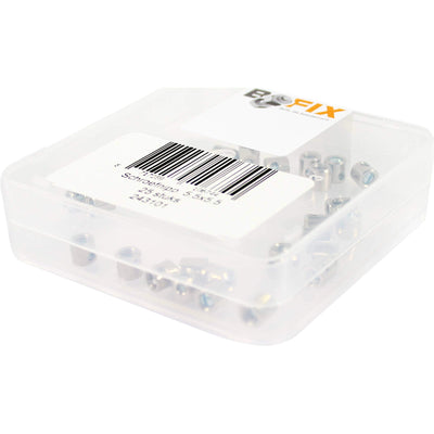 Bofix Schroefnippel gas 5.5x5.5 (25 stuks)