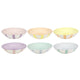 Diepbord 2-tone pastel stripes doos a 6 stuks ø21cm