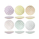 Dinerbord 2-tone pastel stripes doos a 6 stuks ã˜26,5cm