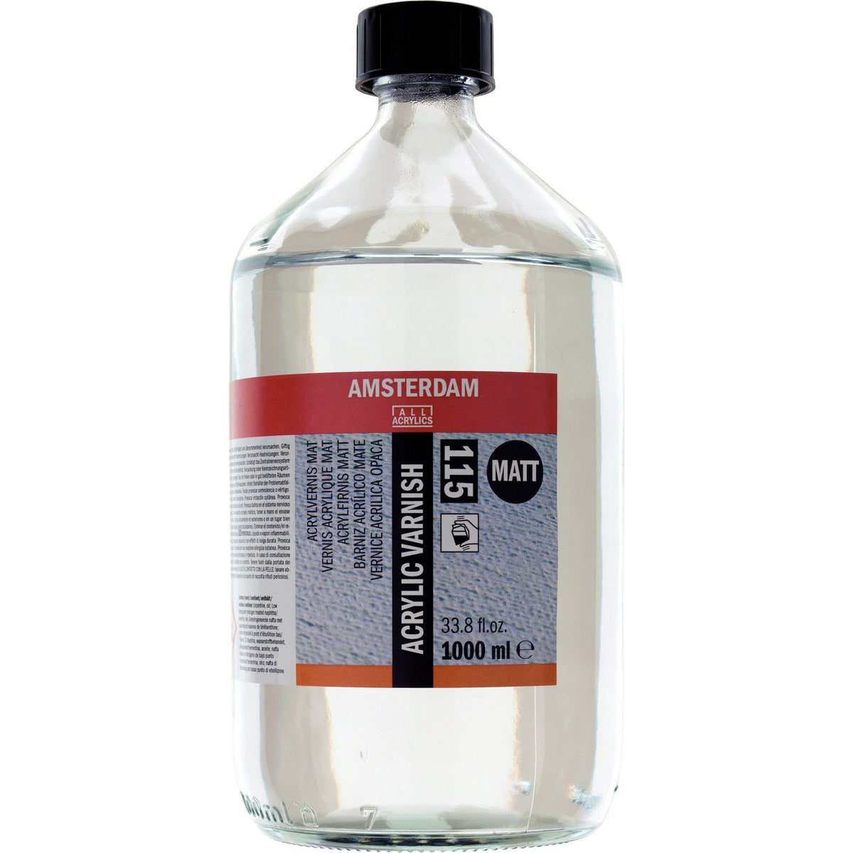 Amsterdam all acrylics amsterdam • acrylvernis mat 115 1000ml