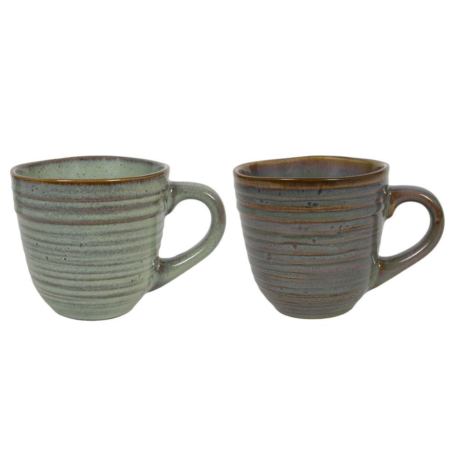 Svenska living koffiemok met oor ã˜9,7x9cm 380ml doos a 6 stuks