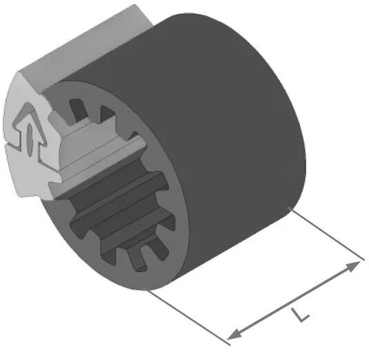 Herth+buss speciale bevestiging clipfixbasic clipfix spacer h+b inner-d=9,5mm,l=20mm