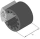Herth+buss speciale bevestiging clipfixbasic clipfix spacer h+b inner-d=17.0mm,l=30mm