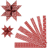 Https: www.cchobby.nl papieren-vlechtstroken-l-44-78-cm-b-15-25-mm-d-6-5-11-5-cm-rood-wit-60-stroken-1-doos - afbeelding 1