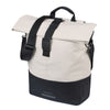 Basil tas cove shopper wit zwart | mik hooks | 16l