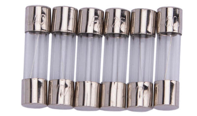 Dresselhaus glassicherung glass fuses 5x20mm for car radio 1a 6piece