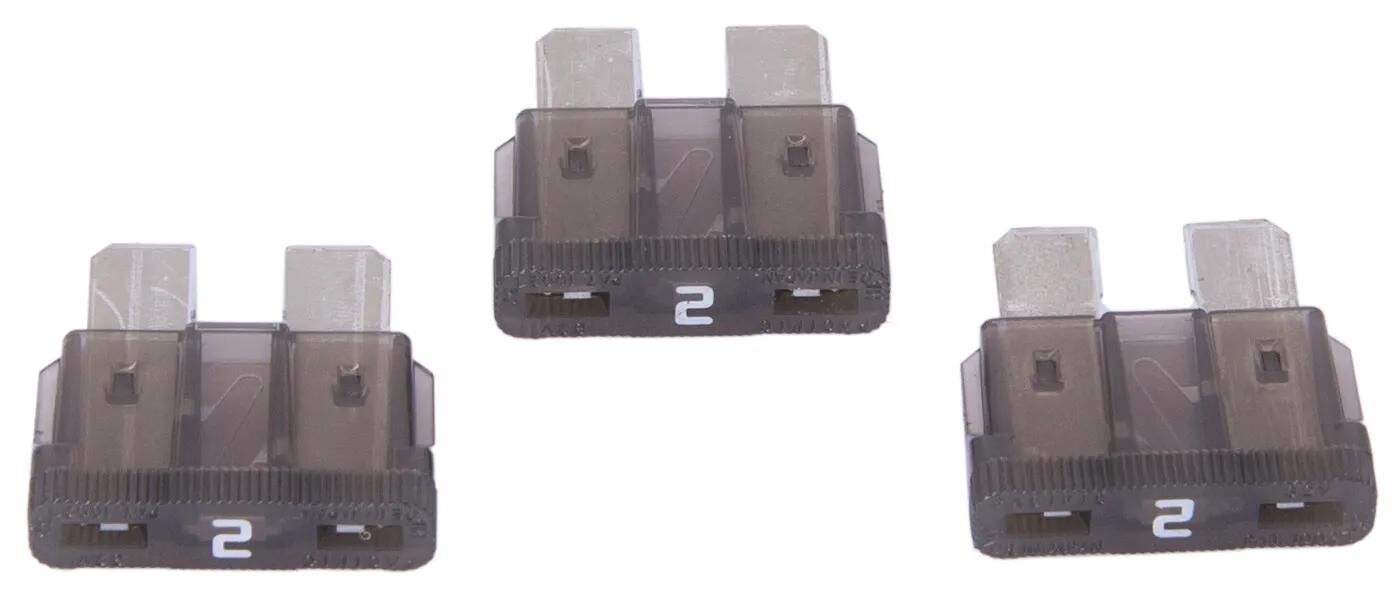Dresselhaus zekering platte stekker flat fuse 2a white