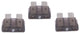 Dresselhaus zekering platte stekker flat fuse 2a white
