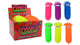 Johntoy john toy fluffy worm met grote ogen 9x9x28cm