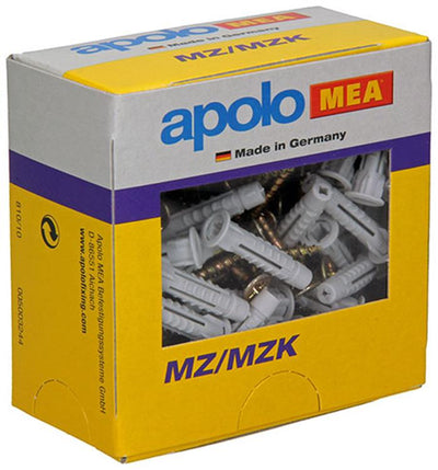 Celo 1008011 - universele pluggen met schroef mzk 6x30mm 50 stuks | 2 stuks