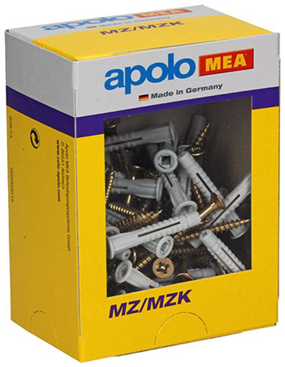 Celo 1008012 - universele pluggen met schroef mzk 6x41mm 50 stuks | 2 stuks