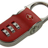 Yale 1018560 - hangslot tsa clip-on rood 1st standard security | 6 stuks