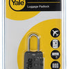 Yale 1018569 - bagage-cijferhangslot grijs yp2 23 128 1g 23mm | 5 stuks