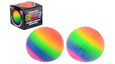 Johntoy john toy jumbo squishy rainbow bal ø10cm