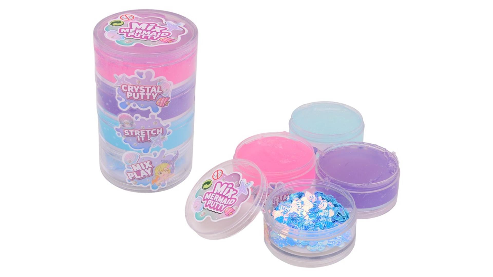 Johntoy john toy putty zeemeermin krystal 7x7x11cm