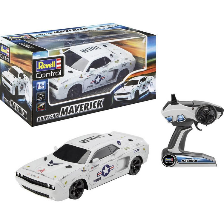 Revel r c modelauto maverick met licht 15 km u