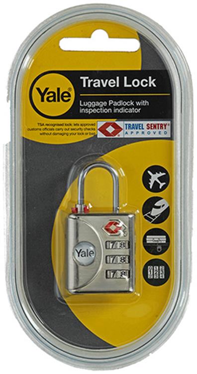 Yale 1018558 - tsa cijferhangslot ytp1 32 119 1 32mm | 6 stuks