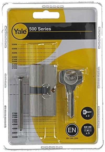 Yale 1006529 - profielcilinder 500 mv 60mm(30 30) | 5 stuks