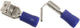 Hella verdeelstekker 3t.distributor1.5-2.5 100 p.inh.50st blue