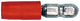 Hella rundstecker round plug 0.5-1.0 100pcs red 4mm d