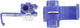 Hella aftakverbinding branch connector blue 0.8-2.0mm² 25pcs