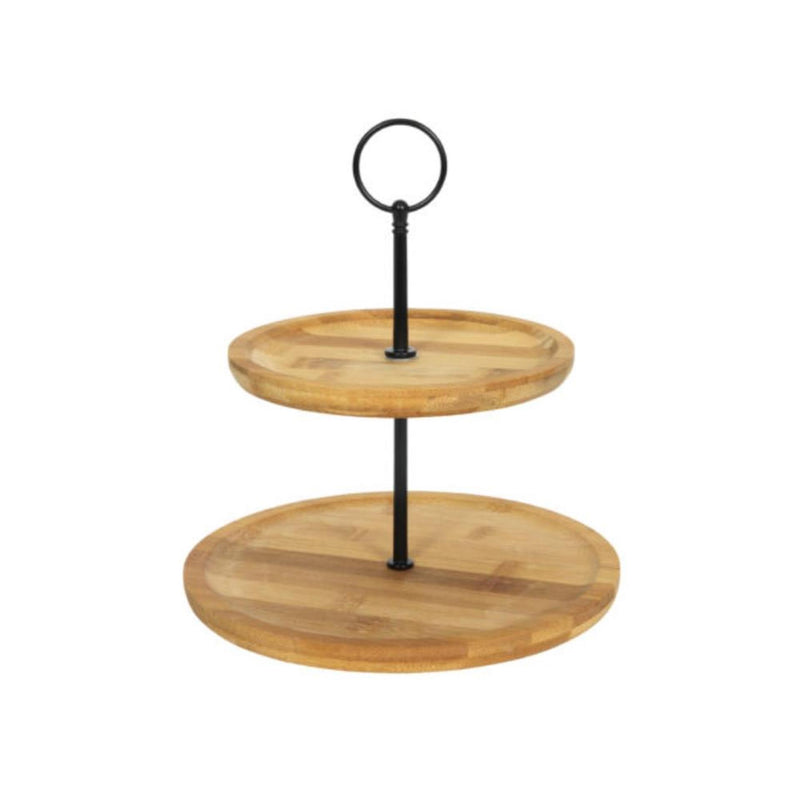 Svenska living bamboe etagere 2-laags