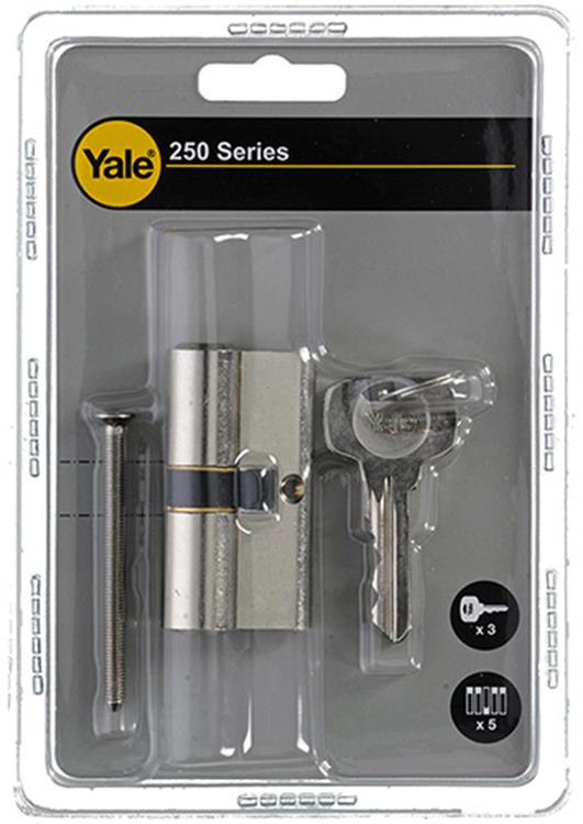 Yale 1006530 - profielcilinder 0250 mv 60mm(30 30) | 5 stuks