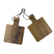 Svenska living onderzetters acaciahout 10x14cm set a 2 stuks