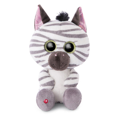 Nici Glubschis Pluchen Knuffel Zebra Mankalita, 25cm