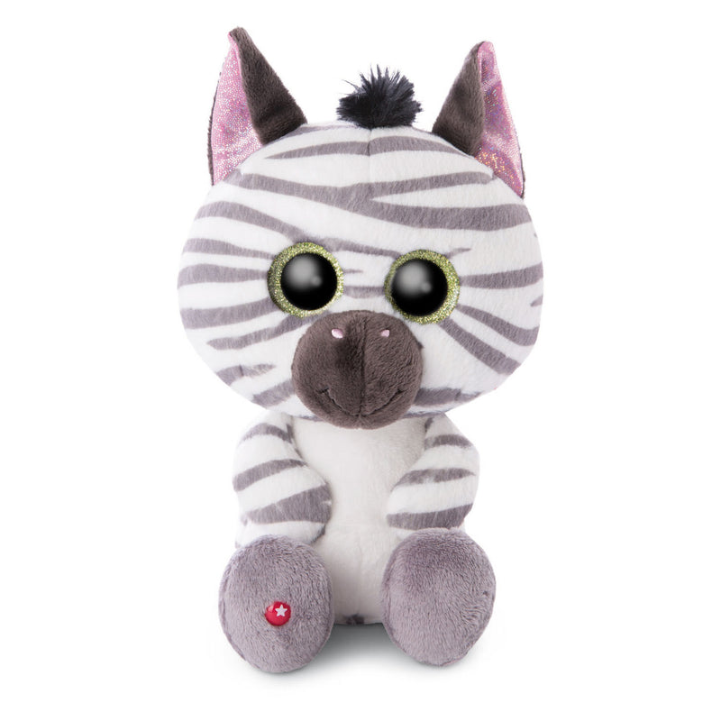 Nici glubschis pluchen knuffel zebra mankalita, 25cm