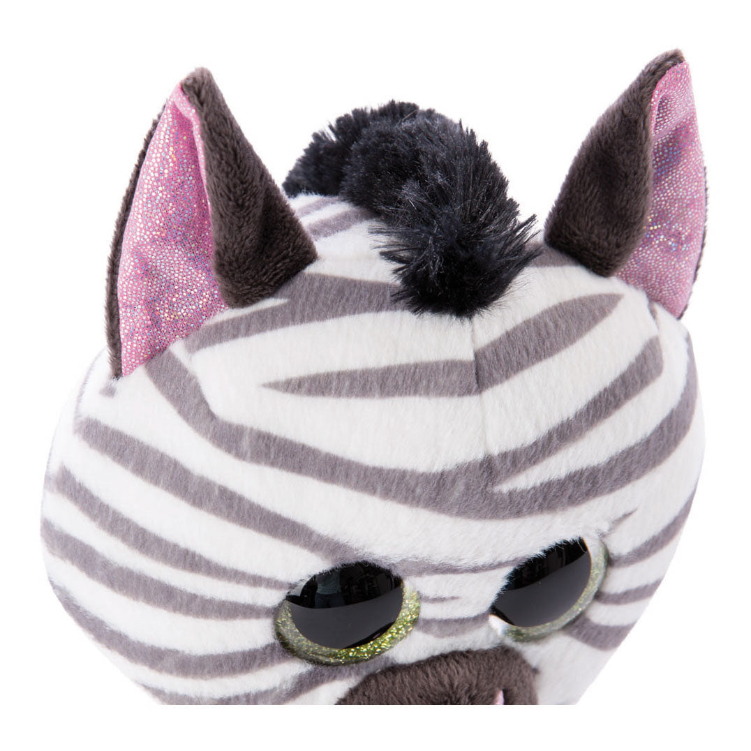 Nici Glubschis Pluchen Knuffel Zebra Mankalita, 25cm