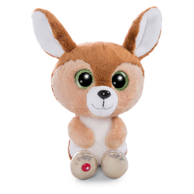 Nici glubschis pluchen knuffel reekalf feena, 15cm