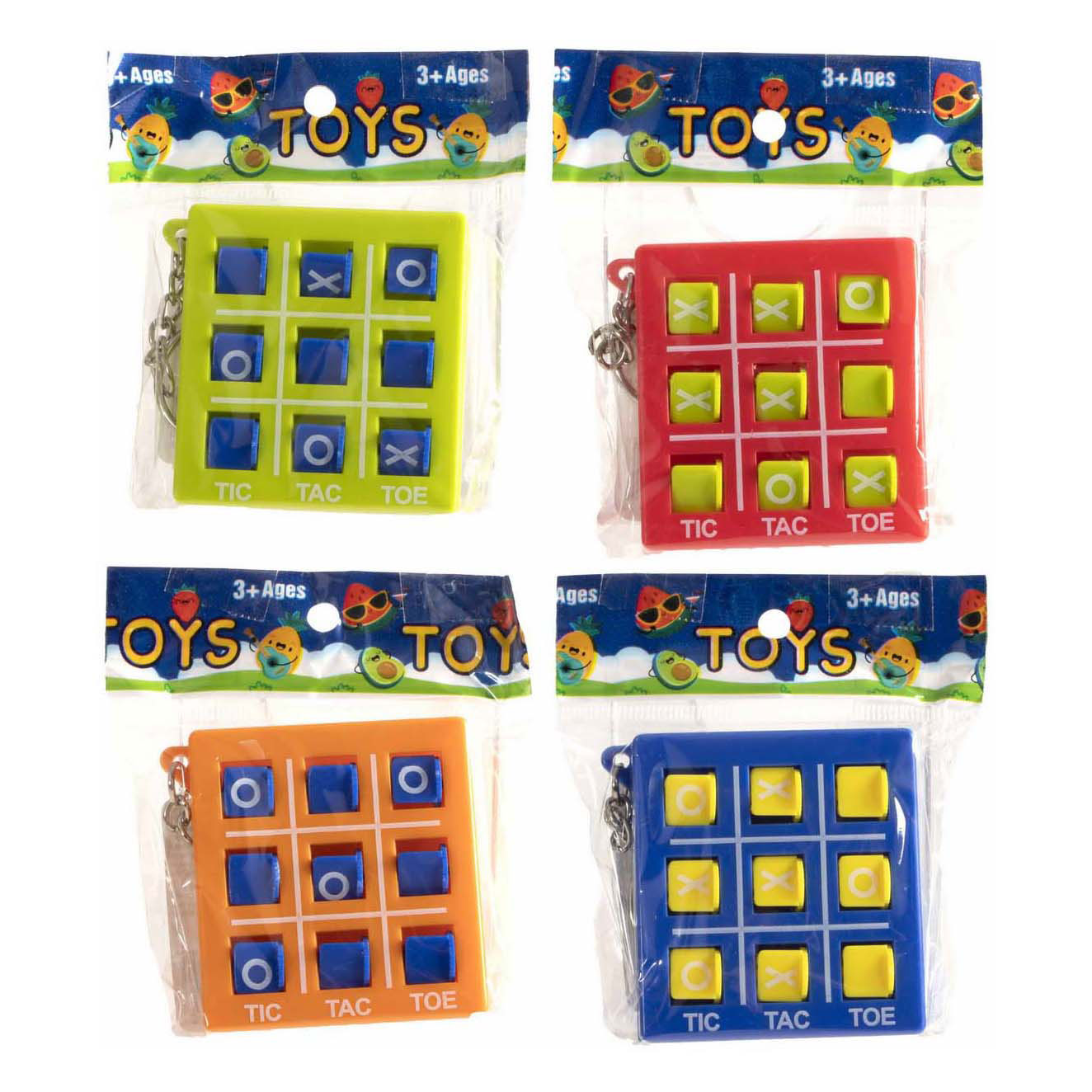 Jono toys sleutelhanger tic tac toe