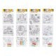 Jono toys kleur je eigen puzzeltjes- 3 puzzeltjes + 5 stiften