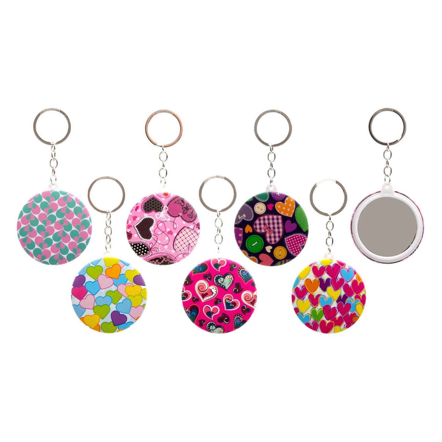 Jono toys sleutelhanger met spiegeltje - 6cm