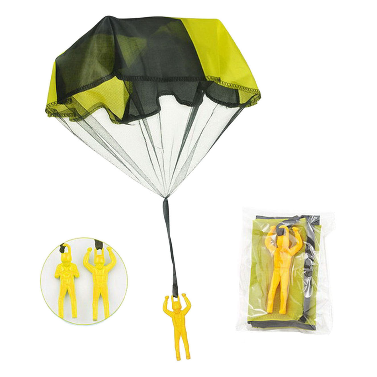 Jono toys gekleurde parachute