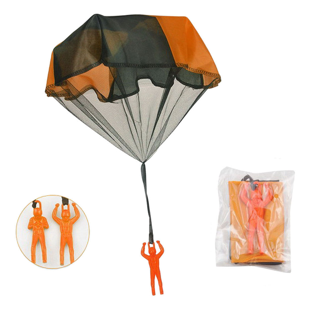 Jono toys gekleurde parachute