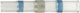 Herth+buss krimpverbinder solder sleeve solder connector blue 4.5 mm
