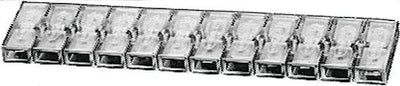 Hella steckgehäuse socket,12-pin 142x42x7.0mm 10pcs.