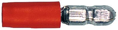 Hella rundstecker round plug 0.5-1.0 100pcs red 4mm d