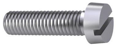 Cilinderkopschroef zaagsnede m4x10 d84 elvz | 200 stuks