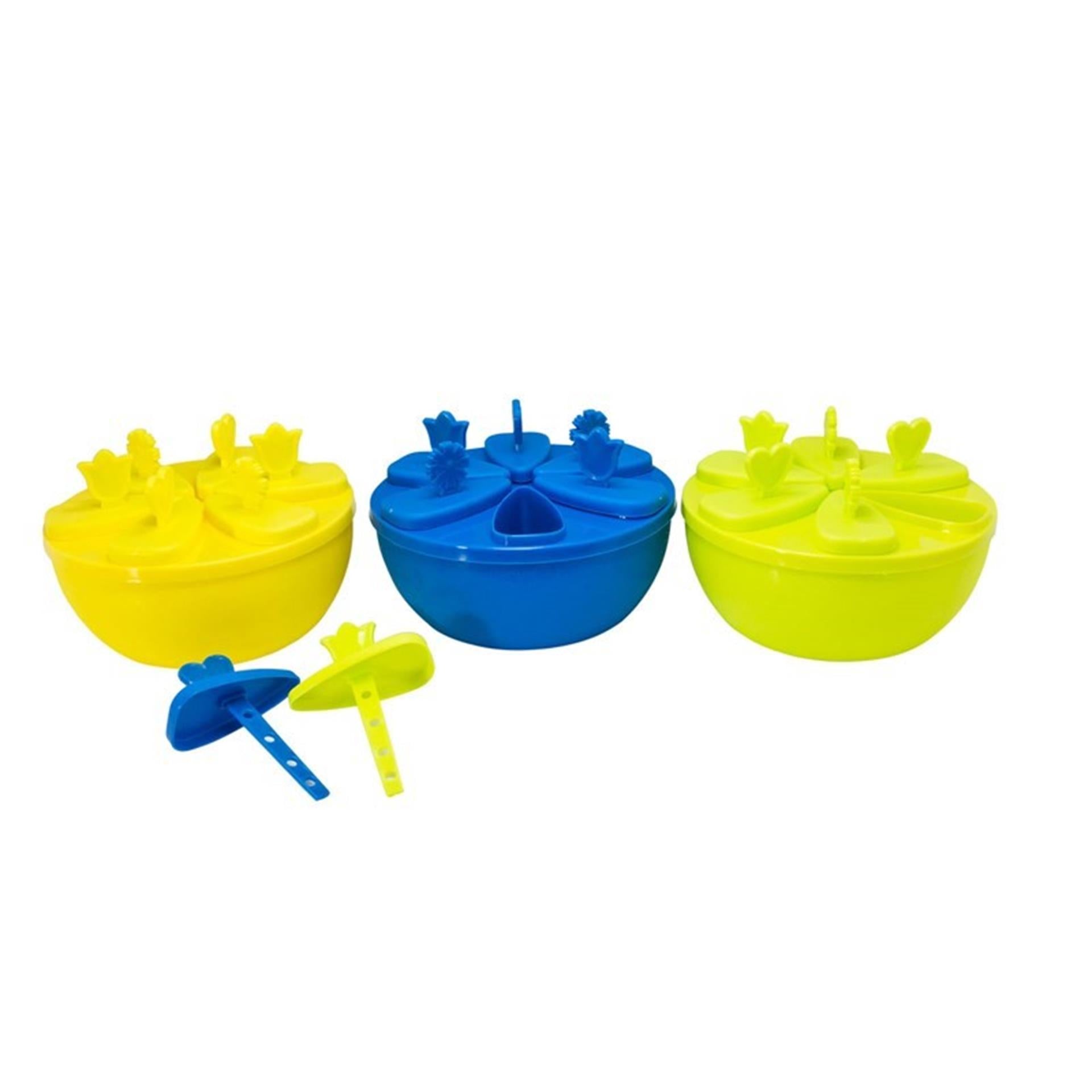 Food for fun ijslollymaker voor 6 ijsjes 45ml 15x11cm