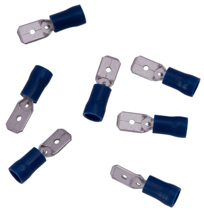 Dresselhaus flachstecker blade terminal, insulated 6.3x0.8mm 1.5-2.5 qmm