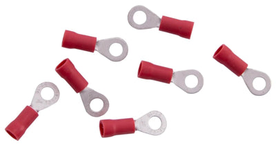 Dresselhaus ringverbinder ring tongue, 4mm, insulat red 0.25 - 1.0 qmm