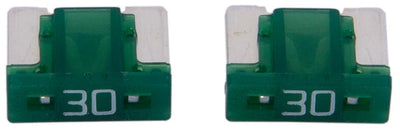 Dresselhaus flachstecksicherung mini mini-fuse 30a 2 pcs. low profile light green