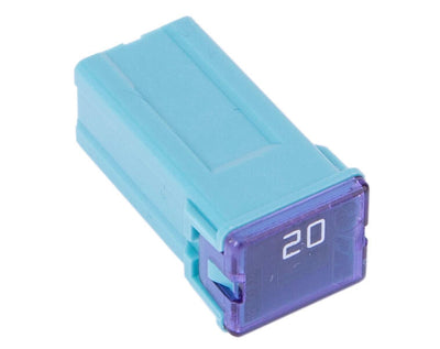 Dresselhaus pal-sicherung female (j) block fuse type j 20a female small light blue