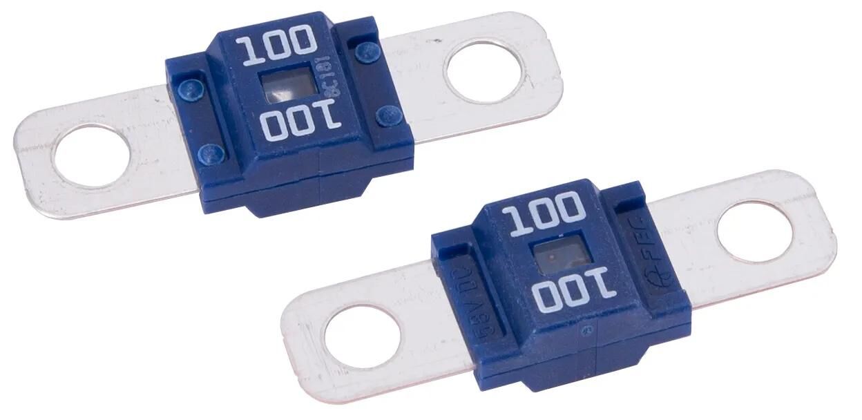 Dresselhaus sterkstroomzekering midi protection midi 100a w.screw connection blue