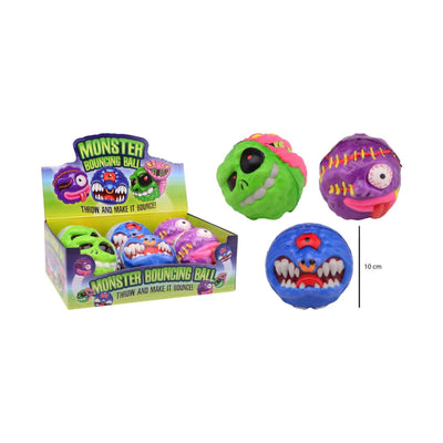 Johntoy john toy stuiterend monster 10cm